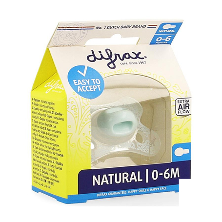Difrax sucette natural 0-6 m
