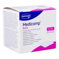 Medicomp cp ster extra 6pl 5x5cm 30g 25x2