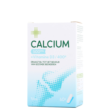 Multipharma calcium d3 500mg/400ui caps 60