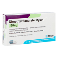 Dimethyl fumarate mylan 120mg gastrores. caps 14