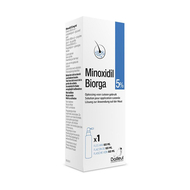 Minoxidil biorga 5% sol cutanee coffret fl 1x60ml