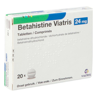 Betahistine viatris 24mg tabl 20
