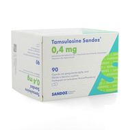 Tamsulosine Sandoz 0,4mg gelules liberation modifiee 90pc