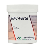 Debapharma Nac-forte n-acétyl-l-cystéine v-caps 120pc