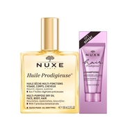 Nuxe huile prodigieuse verstuiver 100ml + shampoo 30ml