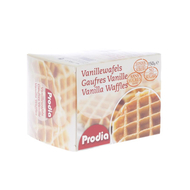 Prodia wafel vanille + zoetstof 150g 5687 revogan