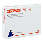 Asaflow 80mg comp gastro resist bli 56x 80mg