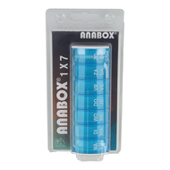 Anabox pilulier semaine bleu 1pc
