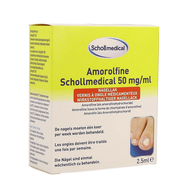 Scholl Amorolfine Vernis a ongles medicamenteux 50mg/ml 2,5ml