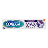 Corega Max Block crème adhésive prothese dentaire 40gr