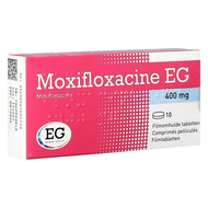 Moxifloxacin eg 400 mg comp pell 10