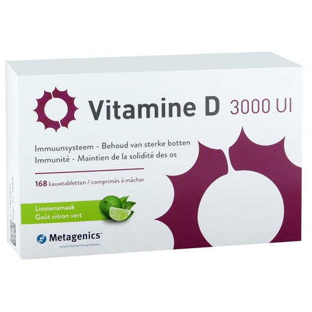 Metagenics Vitamine D 3000IU comprimés 168 promo -20%