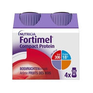 Fortimel Compact Protein bosvruchten 4x125ml