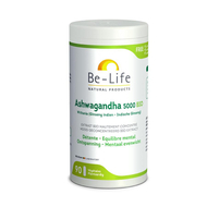Be-life Ashwagandha 5000 bio gélules 90pc