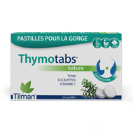 Thymotabs Nature mal de gorge pastilles à sucer 24pc