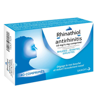 Rhinathiol Antirhinitis rhume tablettes 40pc