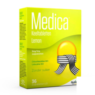Medica Zuigtabletten voor keelpijn lemon 36st