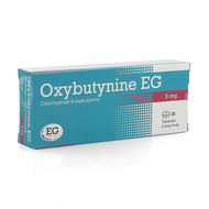 Oxybutynine eg comp 30x5mg