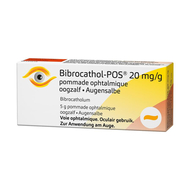 Bibrocathol-pos 20mg/g pommade ophtalmique tube 5g