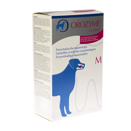 Orozyme canine M chew strip enzymes chien 10-30kg 141g