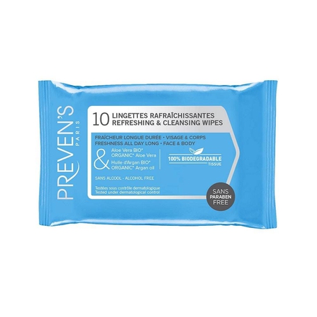 Preven's lingette rafraichissante pocket sach 1x10