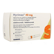 Hyrimoz 40mg opl inj 50mg/ml sensoready pen 6