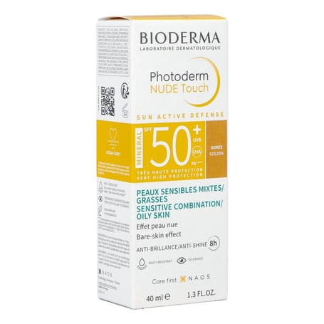 Bioderma photoderm nude spf50+ dore 40ml