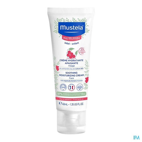Mustela Crème hydratante apaisante peau très sensible 40ml