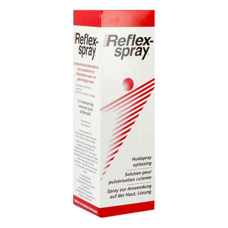 Reflexspray huidspray sol pulv 130ml