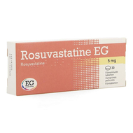 Rosuvastatine eg 5mg comp pell 30 x 5mg