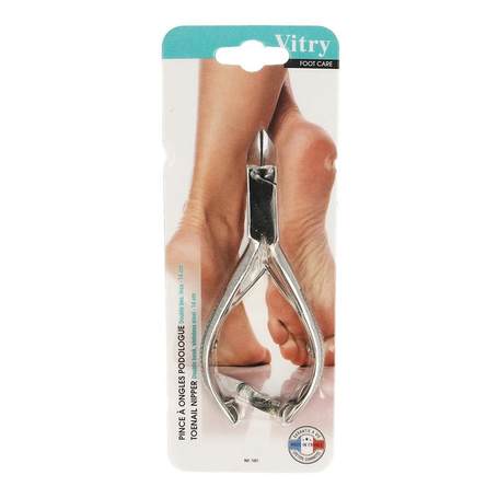 Vitry Classic Pince a ongles pedicure double bec 14cm (1051)