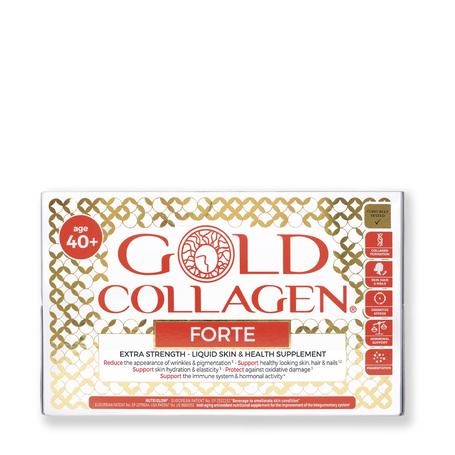 Gold Collagen Forte : Promo pack duo Forte + gratis Hydrogel Mask (4st)
