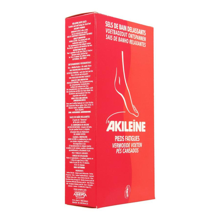 Akileine rouge sels bain pieds sach 2x150g 101220