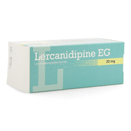 Lercanidipine eg 20 mg filmomh tabl 98 x 20 mg