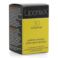 IxX Pharma LiponixX systeme nerveux 30 comprimés