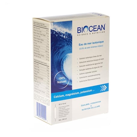 Biocean isotonic quinton amp 30x10ml