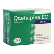 Quetiapine eg comp pell 60x300 mg