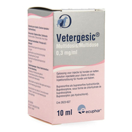 Vetergesic multidosis 0,3mg/ml 10ml