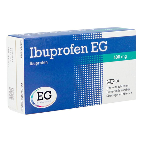 Ibuprofen eg 600 mg filmomh tabl 30 x 600 mg