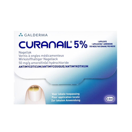 Curanail 5% Vernis à ongles médicamenteux 2,5ml