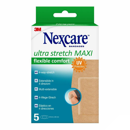 Nexcare Ultra Stretch Flexible Comfort 6 x 10 cm 10 stuks