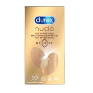 Durex Nude no latex préservatifs 10pc