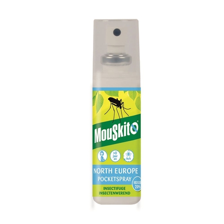 Mouskito Noord-Europa Spray pocket insectenwerend 50ml