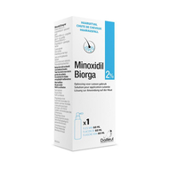Minoxidil biorga 2% opl cutaan koffer fl 1x60ml