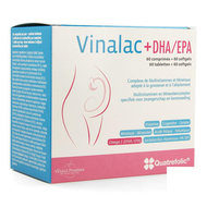 Vinalac DHA/EPA comprimés 60pc + softgels 60pc