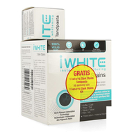 Iwhite dark stains kit + tandpasta 75ml gratis
