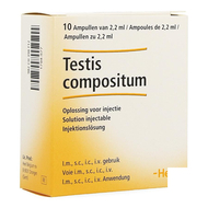 Testis compositum ii amp 10x2,2ml heel