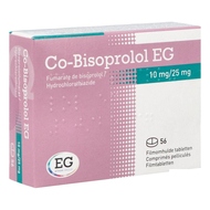 Co bisoprolol eg 10mg/25mg comp 56