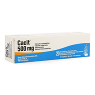 Cacit 500 bruistabletten tube 20x500mg
