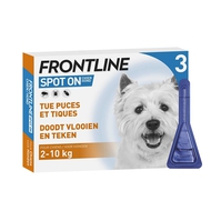 Frontline Spot On hond S 2-10kg 3x0,67ml